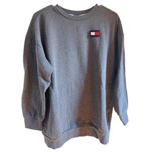 Tommy Hilfiger Grey Long Sleeve Sweater